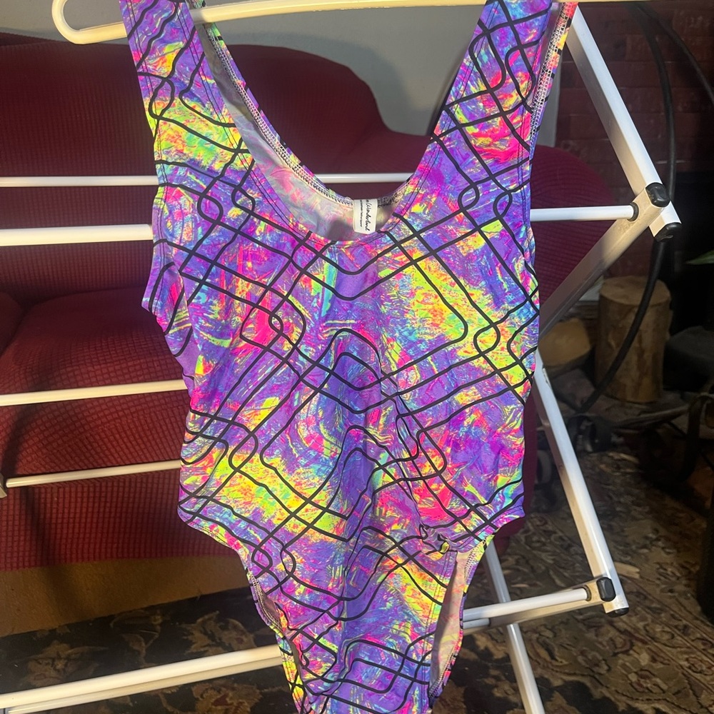 RAVE WONDERLAND Vibrant Multicolor Bodysuit